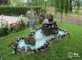 garden fountain