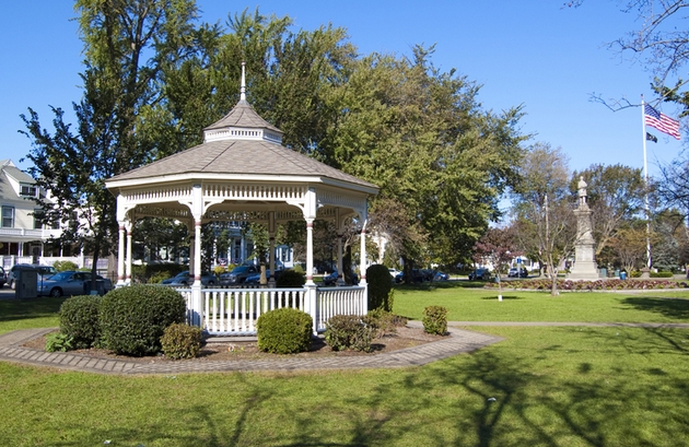 a gazebo
